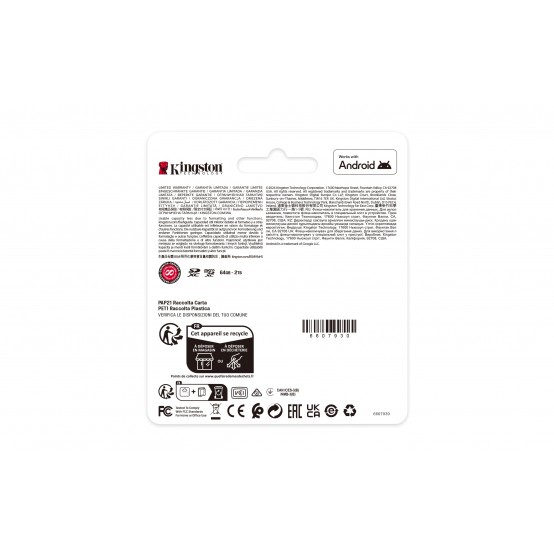 Card memorie Kingston Canvas Select Plus SD SDS3/512GB