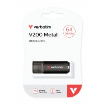 Memorie flash USB Verbatim V200 Metal 30211