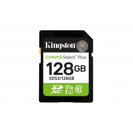Card memorie Kingston Canvas Select Plus SD SDS3/128GB