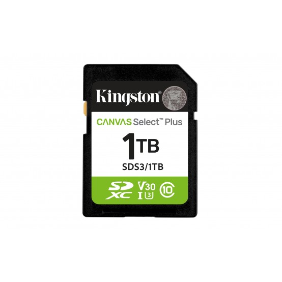 Card memorie Kingston Canvas Select Plus SD SDS3/1TB