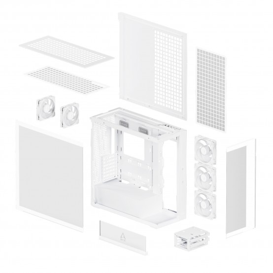 Carcasa Arctic Xtender (White) ACPCC00014A
