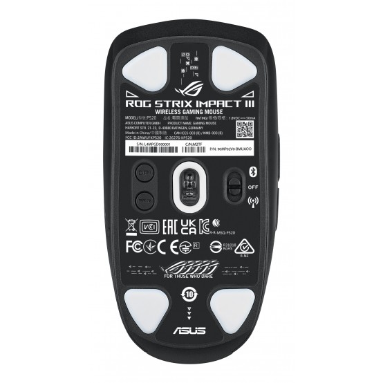 Mouse ASUS ROG Impact III Wireless Black 90MP03D0-BMUA00