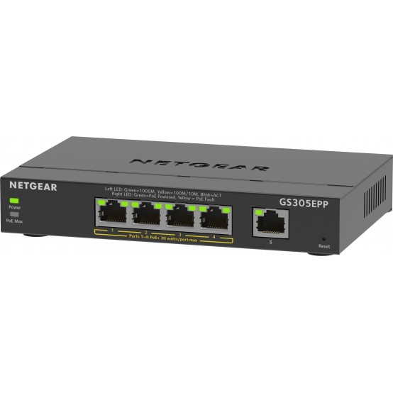 Switch NetGear  GS305EPP-100PES