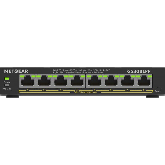 Switch NetGear  GS308EPP-100PES