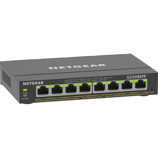 Switch NetGear  GS308EPP-100PES