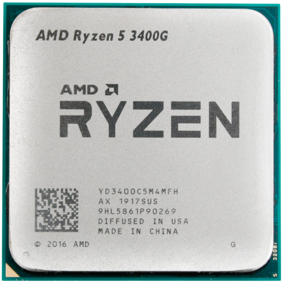 ryzen5 3400gとssd128 Procesor AMD Ryzen 5 3400G YD3400C5FHSBX