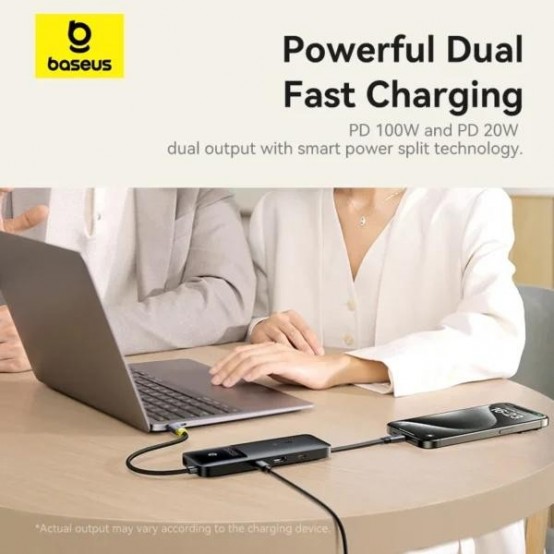 Docking Station Baseus Nomos Dual Fast Charging 6-in-1 B00070902123-00