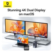 Docking Station Baseus Spacemate Series 10-in-1 B00568102813-00
