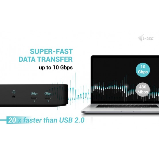 Docking Station iTec C31INTGTRI4KDOCPD