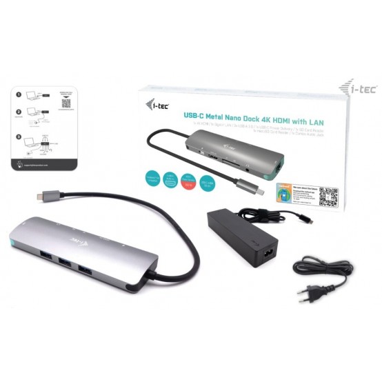 Docking Station iTec C31NANOLANPD100