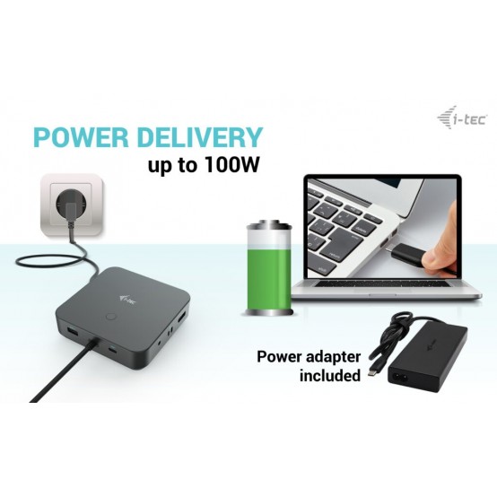 Docking Station iTec C31TRI4KDPDPRO100UK