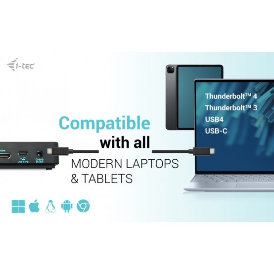 Docking Station iTec C31TRIPLEDOCKPDPRO2