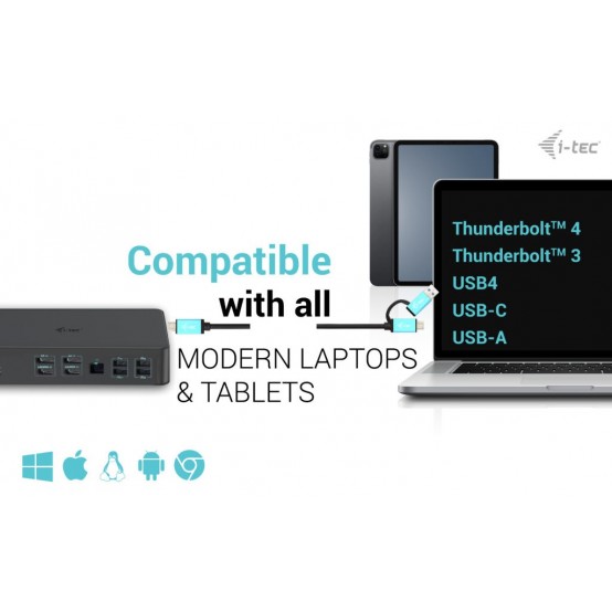 Docking Station iTec CADUAL4KDOCKPD2
