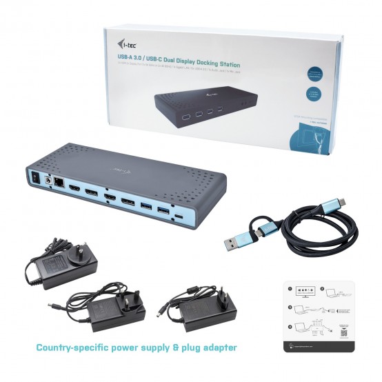 Docking Station iTec CADUAL4KDOCKUK