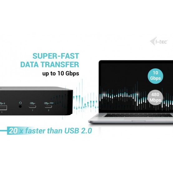 Docking Station iTec CAINTGDUAL4KDOCPD