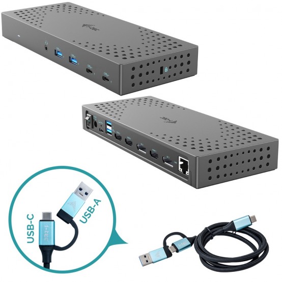Docking Station iTec CATRIPLE4KDOCKPD2UK
