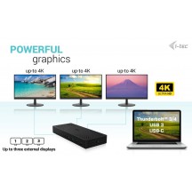 Docking Station iTec CATRIPLE4KDOCKPD2UK