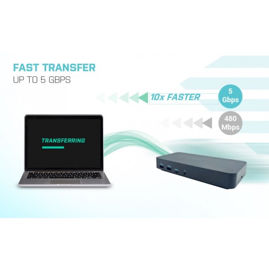 Docking Station iTec CATRIPLEDOCKVGAPDIT