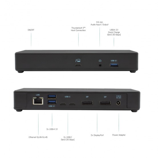 Docking Station iTec TB3CDUALDPDOCKPDIT