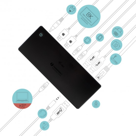 Docking Station iTec TB3CDUALDPDOCKPDIT