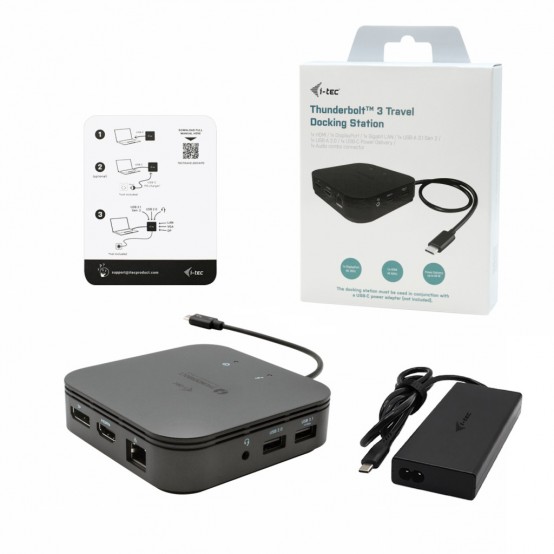 Docking Station iTec TB3TRAVELDOCKPD60WUK