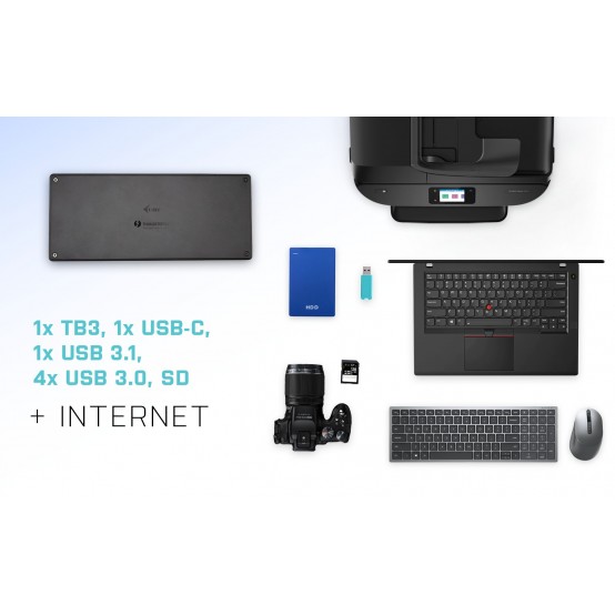 Docking Station iTec TB3TRIPLEDOCKPD