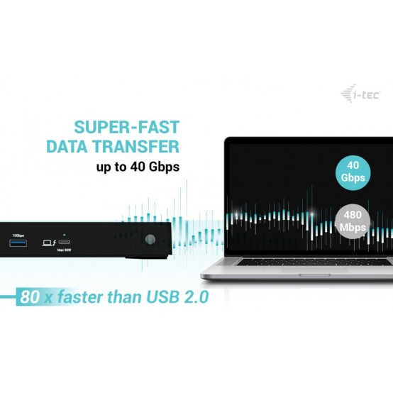 Docking Station iTec TB4TRIPLEDOCKPDIT