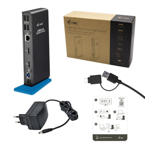 Docking Station iTec U3DUALHDMIDOCK