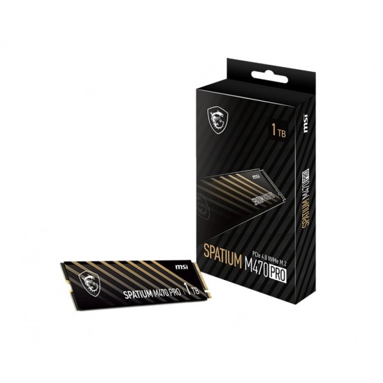 SSD MSI SPATIUM M470 PRO PCIe 4.0 NVMe M.2 S78-440L0J0-P83