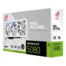 Placa video ASUS ROG-ASTRAL-RTX5080-O16G-WHITE 90YV0LV4-M0NA00