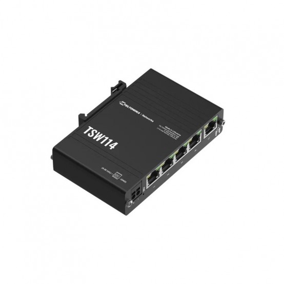 Switch Teltonika TSW114 Gigabit Switch with DIN Rail TSW114000000