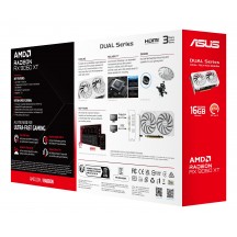 Placa video ASUS DUAL-RX9060XT-16G-WHITE 90YV0LG3-M0NA00