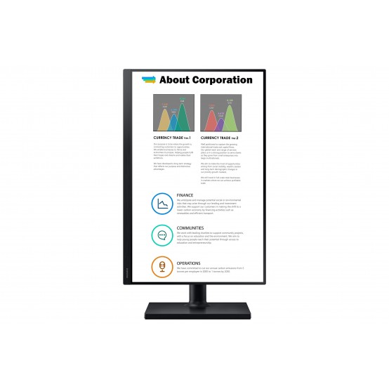 Monitor Samsung Essential T45F LF24T450GYUXEN