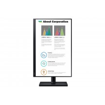 Monitor Samsung Essential T45F LF24T450GYUXEN