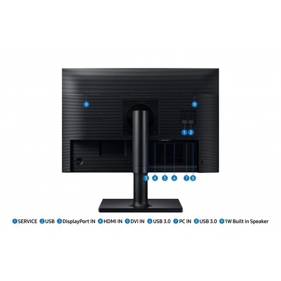 Monitor Samsung Essential T45F LF24T450GYUXEN