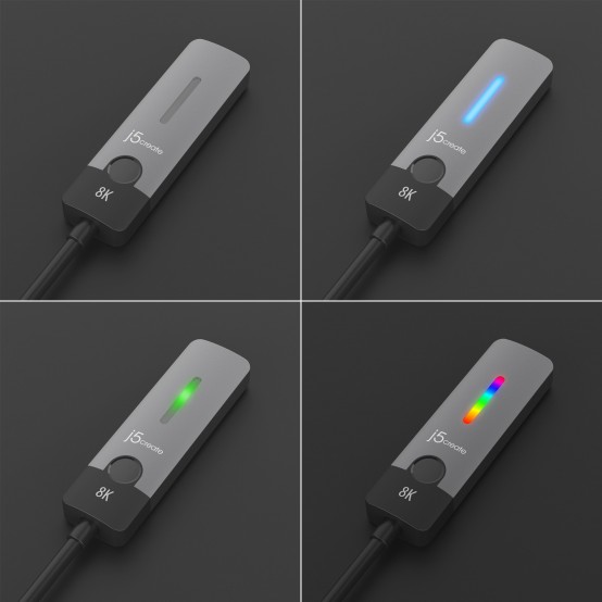 Adaptor j5create USB-C to HDMI 2.1 8K Adapter JCA157-N