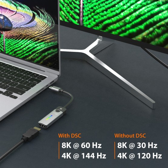 Adaptor j5create USB-C to HDMI 2.1 8K Adapter JCA157-N