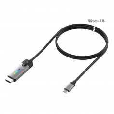 Cablu j5create USB-Cto HDMI 2.1 8K Cable JCC157-N