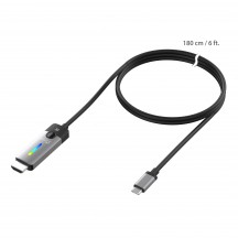 Cablu j5create USB-Cto HDMI 2.1 8K Cable JCC157-N