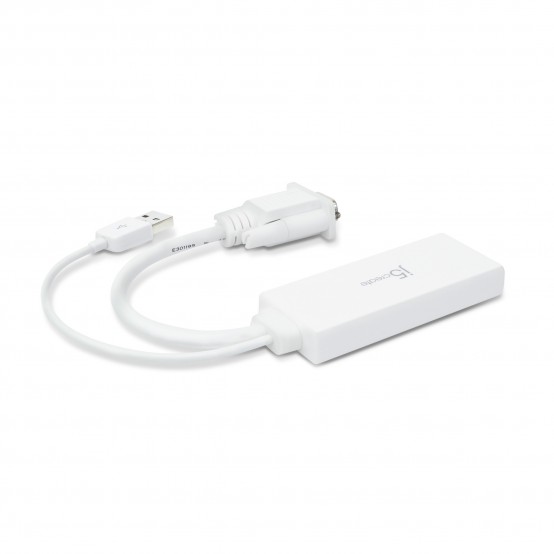 Adaptor j5create VGA to HDMI Video Audio Adapter JDA214-N