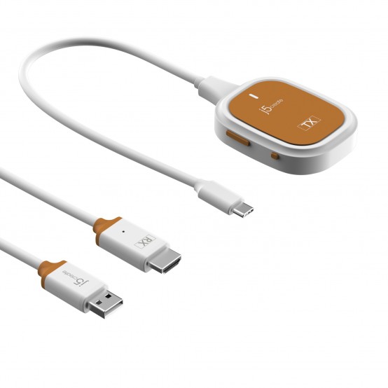 Adaptor J5Create ScreenCast FHD USB-C Wireless Display Extender JVAW61-N