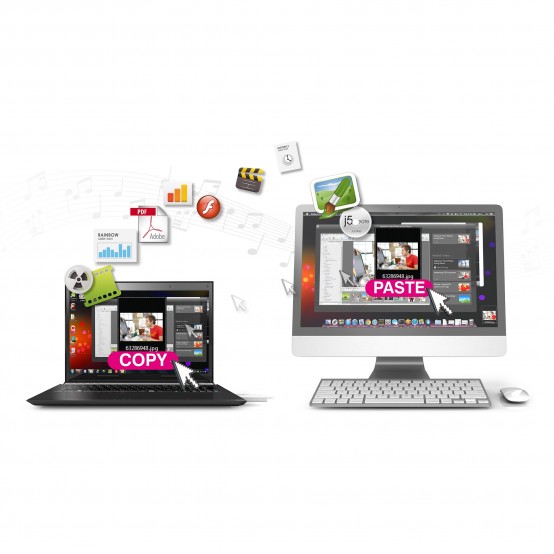 Cablu j5create Wormhole Switch USB Transfer Cable JUC400-N