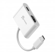 Adaptor J5Create USB-C to 4K HDMI Adapter with Power Delivery JCA152-N