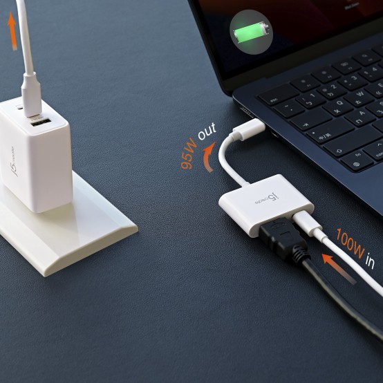 Adaptor J5Create USB-C to 4K HDMI Adapter with Power Delivery JCA152-N