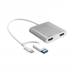 Adaptor j5create USB-C to Dual HDMI Multi-Monitor Adapter JCA365-N