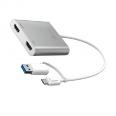 Adaptor j5create USB-C to Dual HDMI Multi-Monitor Adapter JCA365-N 2