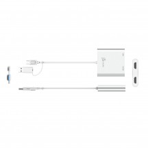 Adaptor j5create USB-C to Dual HDMI Multi-Monitor Adapter JCA365-N
