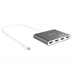 Adaptor j5create USB-C to 4-Port HDMI Multi-Monitor Adapter JCA366-N