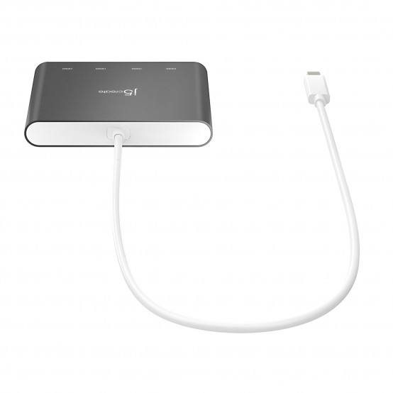 Adaptor j5create USB-C to 4-Port HDMI Multi-Monitor Adapter JCA366-N