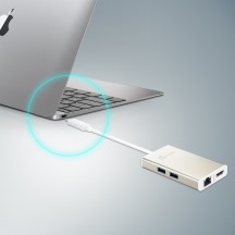 Docking Station j5create USB-C Multi-Adapter - HDMI/Ethernet/USB 3.1 HUB/PD 3.0 JCA374-N